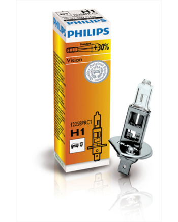Philips Vision H1 55w 12v   Stk