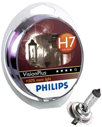 Philips Visionplus H7  55w 12v  60  Sæt