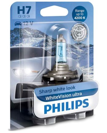 Philips Whitevision Ultra H7 55w 12v   Stk