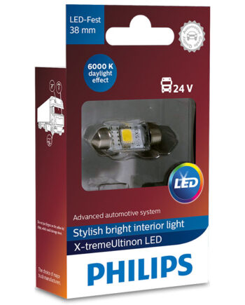 Philips  -tremeultinon 6000k Pinol 38mm 24v   Stk