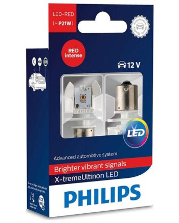 Philips  -tremeultinon P21w 12v Led Stop Rød Sæt