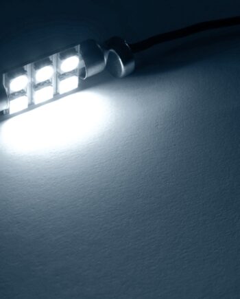 Pinolpære 12v 6xled 38 Mm Xenon Hvid   Stk