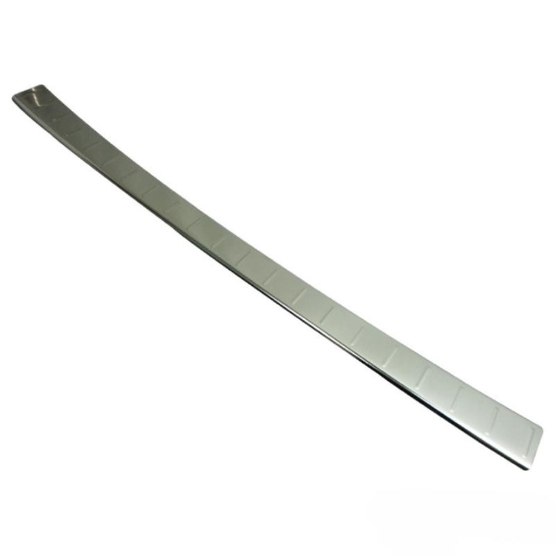 Rear Bumper Sill Cover   Steel  Gloss