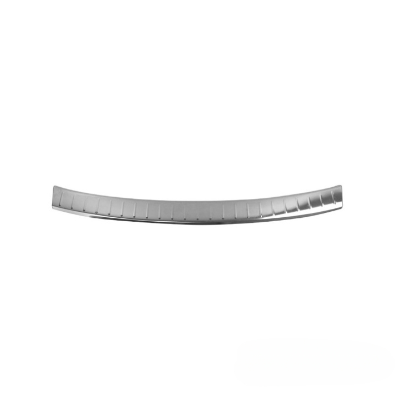 Rear Bumper Sill Cover   Steel  Gloss
