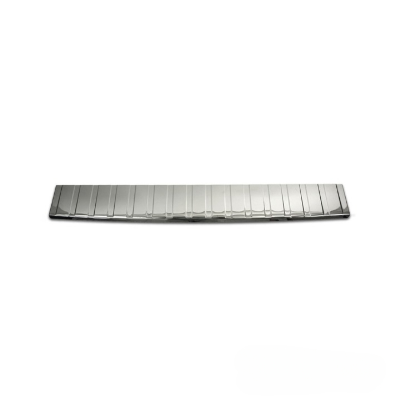 Rear Bumper Sill Cover   Steel  Gloss