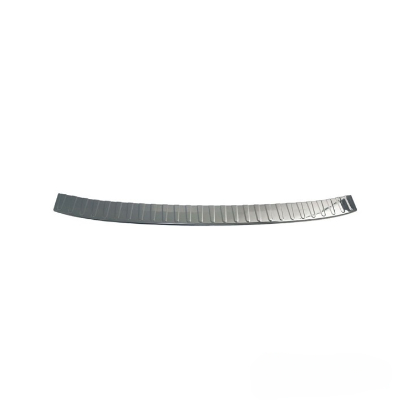 Rear Bumper Sill Cover   Steel  Gloss