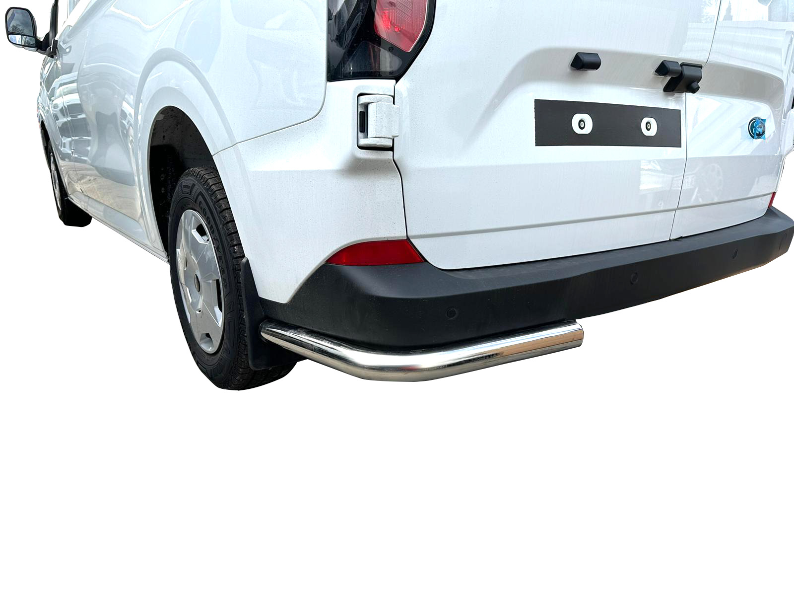Rear Corner Bar ø60 Ford Custom 2024    Vw Transporter T7 Steel Chrome