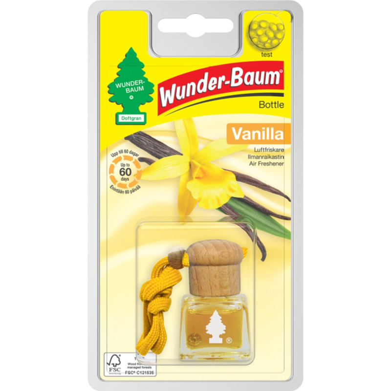 Vanilla Luft Frisker Flaske   Air Freshener Bottle Fra Wunderbaum