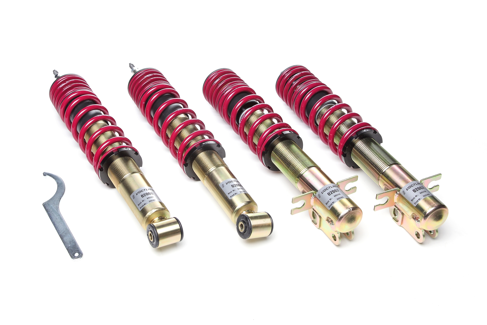Vogtland Gevindundervogn Til Vw Golf     Jetta    Type 17  155  Inkl  Roadster