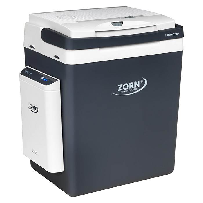 Zorn 30l Elektrisk Køleboks 12 230v Ink Batteri 20   Ah