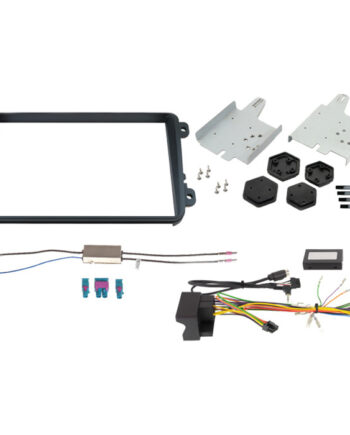 -din   Quot  Mont Kit    Vw   Hvidt Display