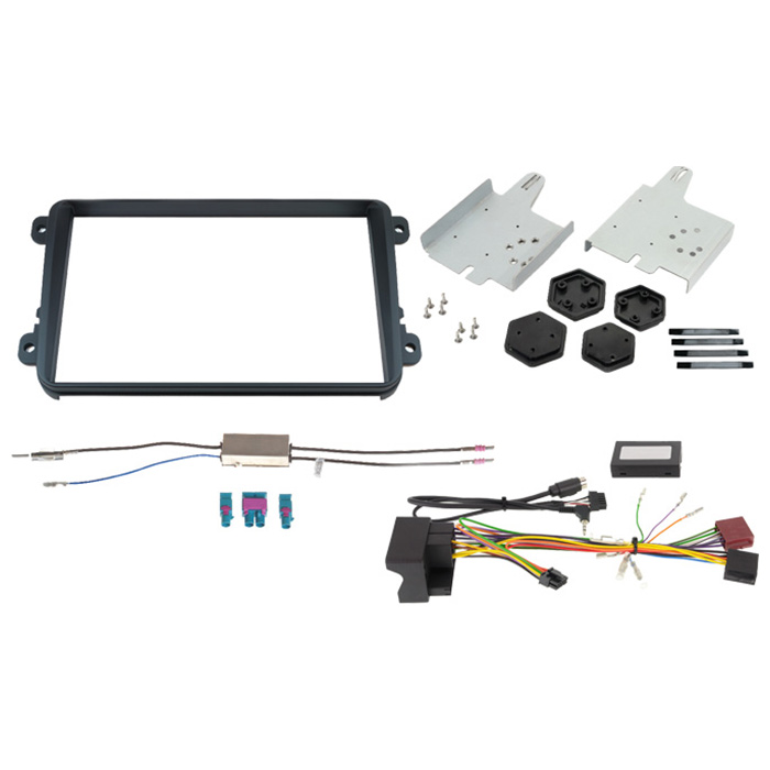 -din Quot Mont Kit Vw Hvidt Display