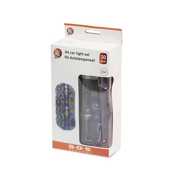 Allride Sos Support H4 Pærekit 12v Inkl  Sikringer
