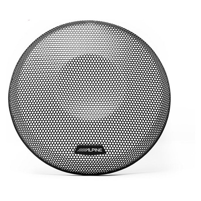 Alpine Kte-rs10g Subwoofergrill 10 Quot  Til Rs Serie