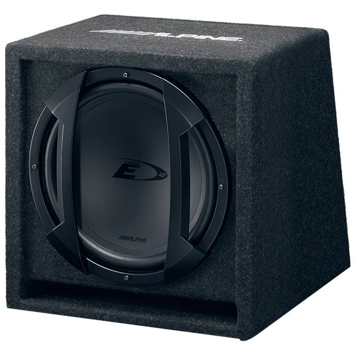 Alpine Sbe-1044br 10 Quot  Subwoofer Basreflekssystem