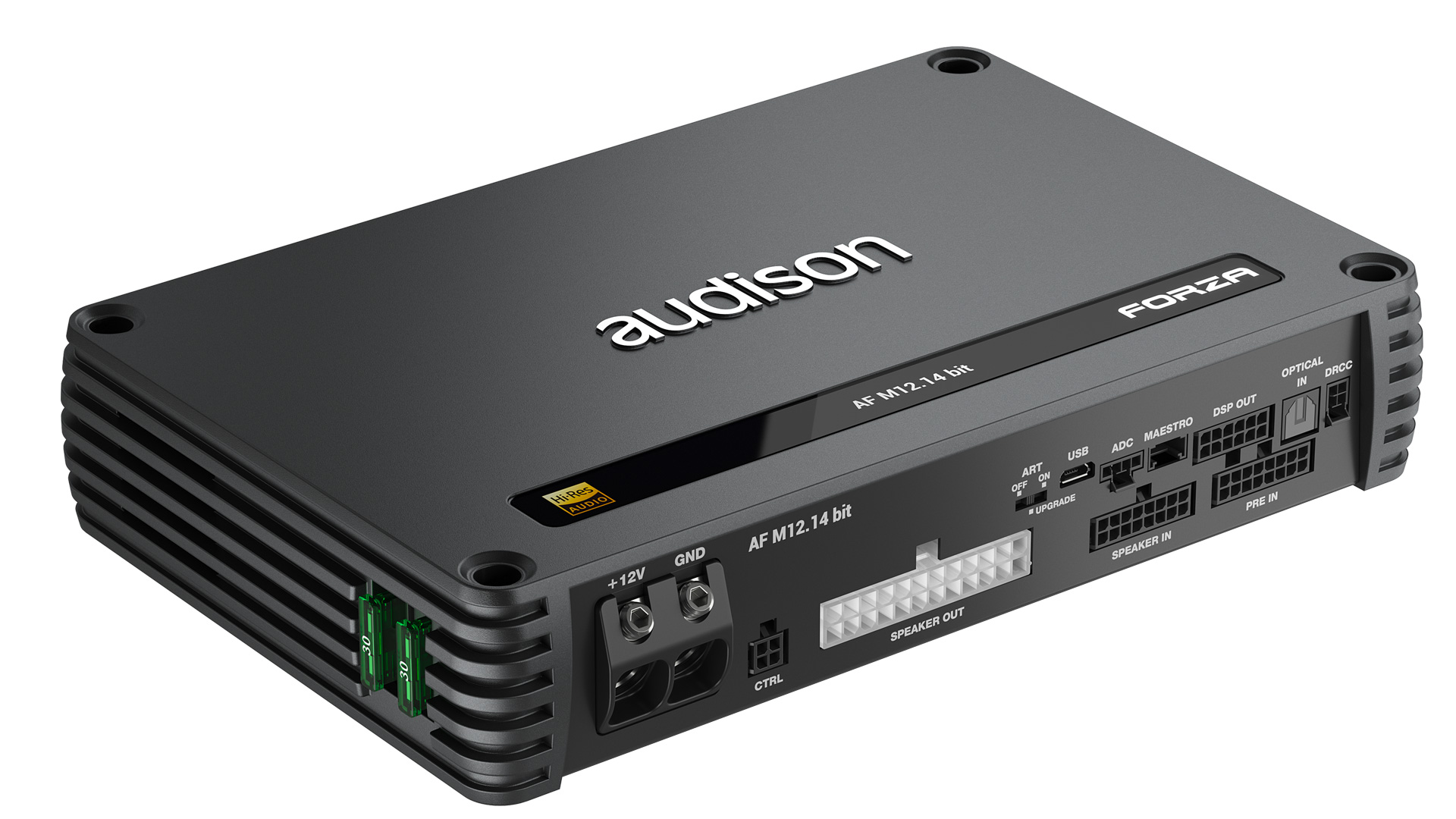 Audison Forza Af M12 14 Bit  12-kanals Dsp-forstærker  12    90