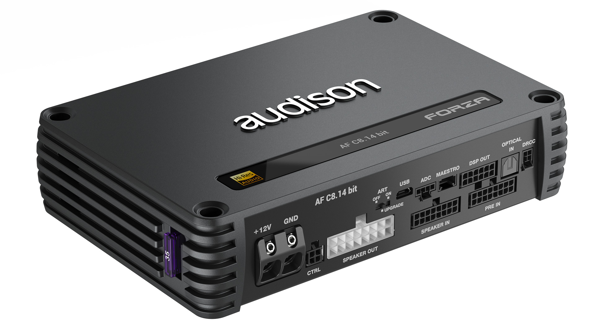 Audison Forza Afc8 14 Bit   -kanals Dsp-forstærker       100