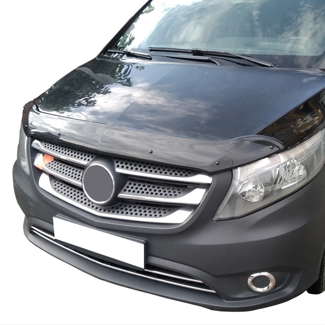 Bonnet Deflector Black Abs Vito 2015