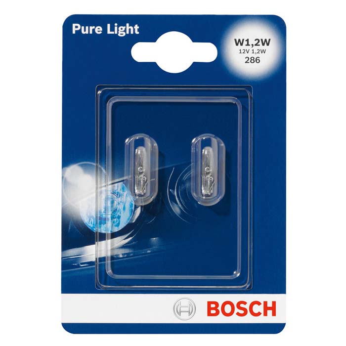 Bosch Pure Light Pære W1 2w 12v Instrumentlys   Stk