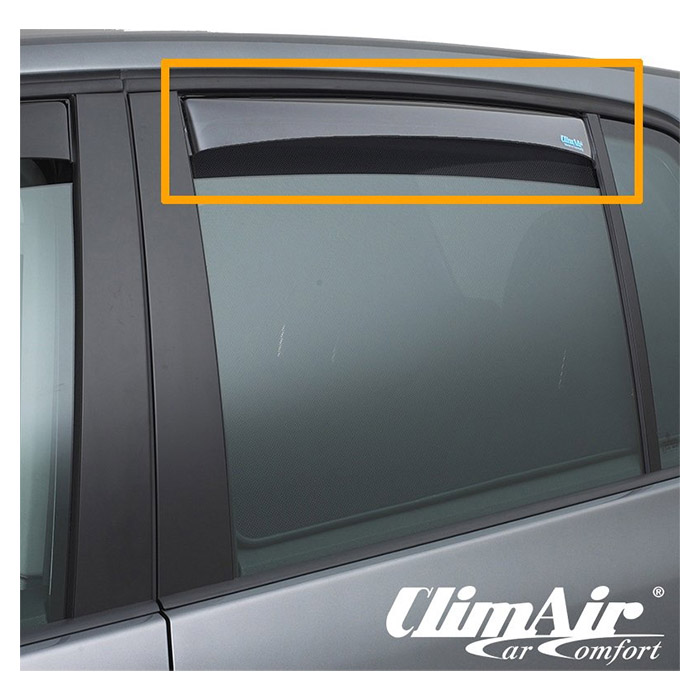 Climair Vindafviser Bag Honda Civic Ix Fk 2012- -dr