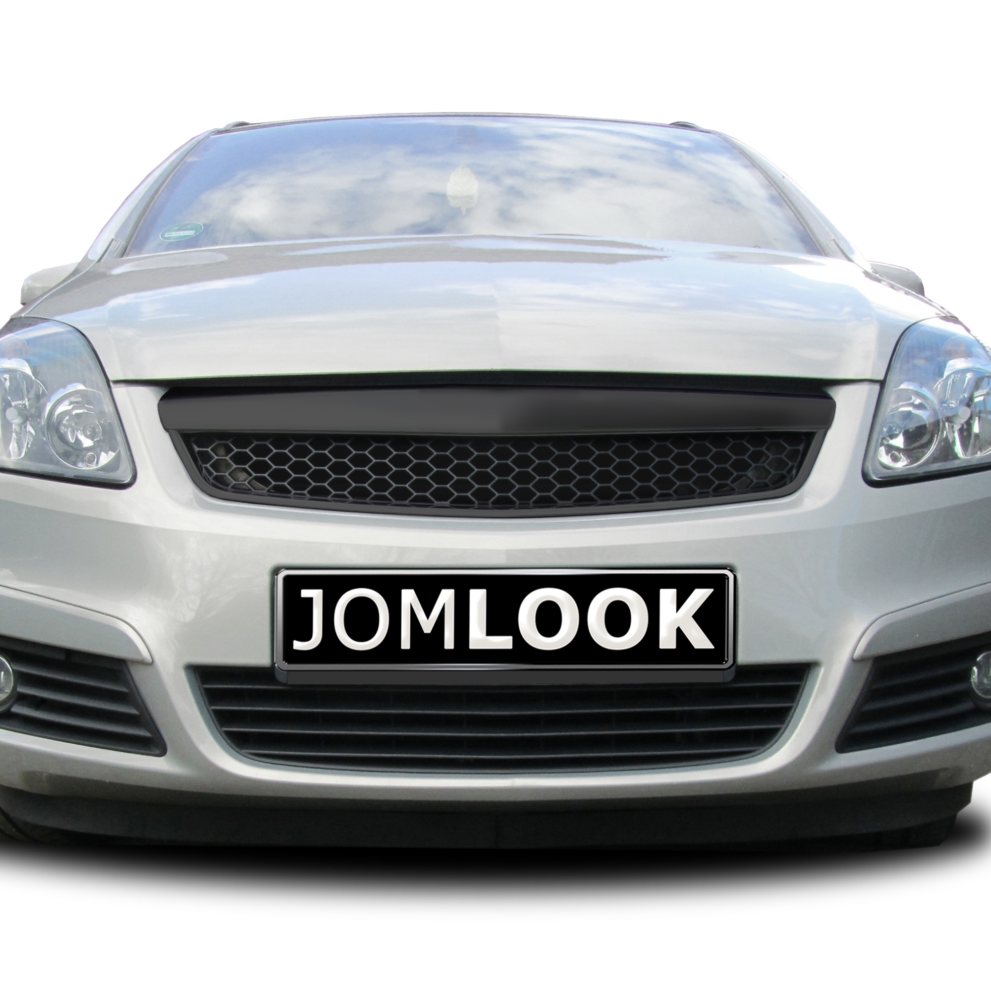 Jom Frontgrill Sort Til Opel Zafira   Uden Logo