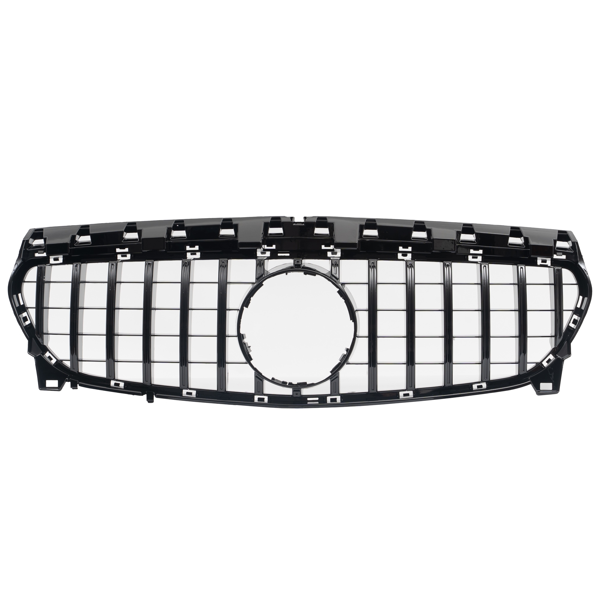 Jom Sports Frontgrill Sort Højglans Til Mercedes Cla-klasse C117  20132019