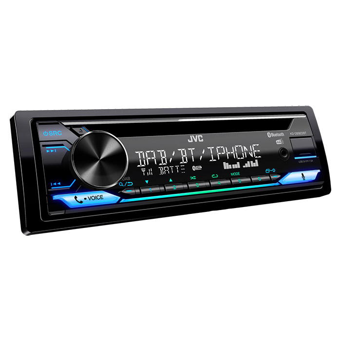 Jvc Kd-db922bt -din Bilradio Med Dab Bluetooth Og Cd 4x50w