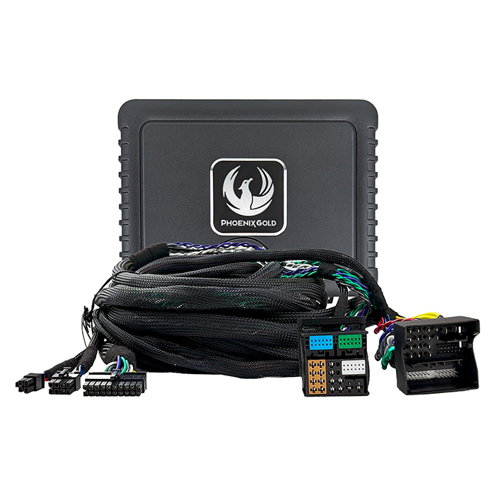 Phoenix Gold Dsp Forstærker Kit Audi 2010-