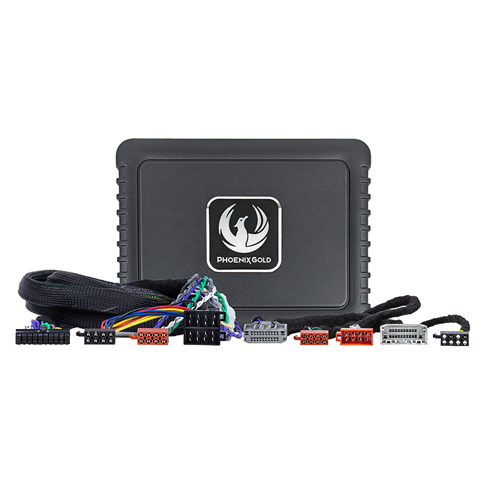 Phoenix Gold Dsp Forstærker Kit Chrysler Dodge Jeep 07-