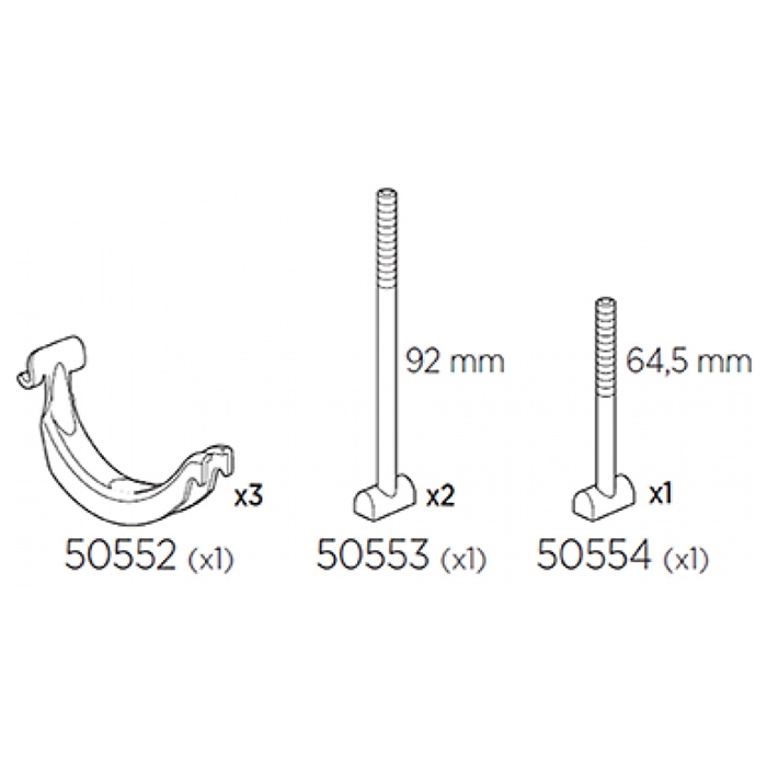 Thule Squarebar Adapter Til Proride